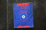 Chrysler 1993 Front Wheel Drive Car Service Manual Wiring Diagrams 81-270-3103. Fixed Price $34.99.