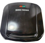 Grill: George Foreman 4-SERVING Removable Plates Electric Lightly Used. Fixed Price $15.99.