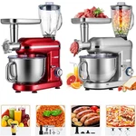 3-IN-1 Stand Mixer 6QT Kitchen Food W/ Meat Grinder Blender Dough Hook. Fixed Price $109.94.