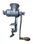 Vintage Universal NO.1 Cast Iron Meat Grinder Hand Crank Clamp-on Kitchen. Fixed Price $19.76.