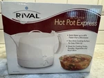 Rival Hot Pot Express (model 4071WN), 32-OUNCE Electric Kettle And Food Cooker. Fixed Price $29.99.
