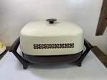 1982 West Bend 11 Inch Electric Skillet With Rockcote Made Usa No. 72129X. Fixed Price $32.23.