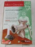Villaware Meat Grinder Sausage Maker Set No. 268-10. Fixed Price $35.99.