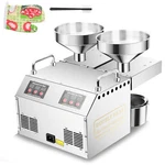 1500W Electric Automatic Oil Press Machine Dual Outlets Stainless Steel 110V. Fixed Price $294.99.