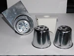 Vintage Oster Salad Maker / Slicer Attachment Cat. No. 473 Includes 2 Blades Exc. Fixed Price $9.99.