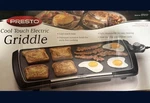Presto Cool Touch Electric Griddle #07037 Original Box. Fixed Price $30.00.