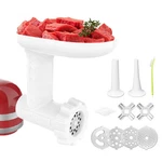 For Kitchenaid Stand Mixer, Meat Grinder Attachment, Grey. Fixed Price $61.56.
