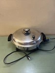 Royal Prestige Liquid Core Electric Skillet Frying Pan 11 " Inside Measure Lid. Fixed Price $89.99.