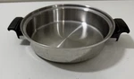 Vtg Royal Queen Multi Core 5 Ply Stainless 8" Sauce Skillet Pan Pot Cookware. Fixed Price $33.00.