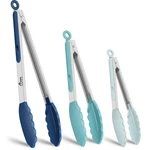 Hotec Premium Stainless Steel Locking Kitchen Tongs With Silicon Tips, Set Of.... Fixed Price $16.93.