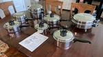 Townecraft Chefs Cookware Set With Electric Skillet. Fixed Price $1795.00.