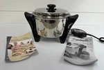 Saladmaster MP5 316TI Titanium Multi-pot Qt Electric Cooker SA005OCU. New!. Fixed Price $475.00.