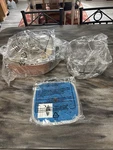 Copper Chef Casserole Pan 11" With Lid & Fry Basket Steam Tray New - Open Box. Fixed Price $35.00.