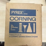 Set Of Pyrex Ml Flasks, Erlinmeyer No. 4980-125, Brand New Open Box. Fixed Price $59.99.