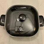 Rival Electric Skillet 11" Black Non-stick S11P With Glass Lid & Power Cord. Fixed Price $12.95.