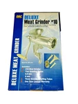 Dac Deluxe Meat Grinder #10 Cast Iron Clamp- Sausage Stuffing Tubes. Fixed Price $12.00.