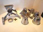 Vintage Magic Hostess Combination Meat Grinder Salad Chef Set. Fixed Price $21.00.