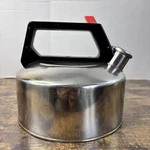 Farberware 1/2 Qt Stainless Steel Whistling Tea Kettle 758A Kitchen Stove Top. Fixed Price $27.99.