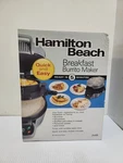 Hamilton Beach Breakfast Burrito Maker - #25495. Fixed Price $33.11.