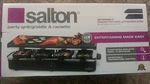 Salton Raclette Grill & Griddle 8 Pan Electric Tabletop 1400W Reversible. Fixed Price $74.00.