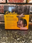 Cabela Electric Meat Grinder No. 5 Deer Beef Venison New Box. Fixed Price $65.00.