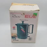 Vintage Regal Poly Hot Pot 5 Cup Electric Tea Coffee Warmer Server. Fixed Price $55.00.
