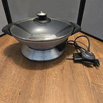 Breville The Hot Wok Pro Electric 14 BEW600XL W/ Lid - Tested And Works. Fixed Price $54.00.