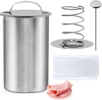 Master Feng Press Mold For Deli Meats Stainless Steel Ham Maker,. Fixed Price $38.95.