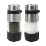 Oxo Salt And Pepper Grinder Set, Stainless Steel. Fixed Price $51.61.