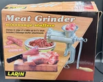 #10 Larin Clamp On Countertop Meat Grinder & Sausage Stuffer New Box. Fixed Price $14.99.