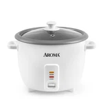 Rice Cooker Cup Uncooked Pot Style One Touch White Aroma ARC-368NG Soup. Fixed Price $59.99.