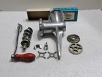 Vintage Master Brac Meat Food Grinder Hand Crank Replacement Parts. Fixed Price $12.99.