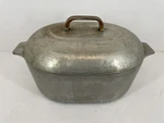 Vintage Wagner Ware Magnalite Roaster Oval Pot W/ Lid 4265 Aluminum Dutch Oven. Fixed Price $134.99.