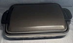 Zojirushi Gourmet Sizzler Electric Griddle EA-DCC10 Stainless & Brown Tested. Fixed Price $80.57.