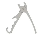 Chef Pomodoro Premium Pizza Pan Gripper, 8-INCH Cast 8" Height, Silver. Fixed Price $21.57.