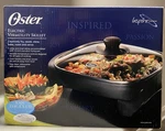 Oster 12 Electric Versatility Skillet Inspire Collection New Open Box. Fixed Price $43.00.