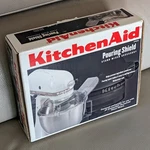 Nos Kitchenaid Pouring Shield Clear Plastic Model KPS2CL. Fixed Price $19.99.