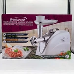 Brentwood MG-400W Cast Aluminum Electric Meat Grinder, Sausage Stuffer, White. Fixed Price $75.57.