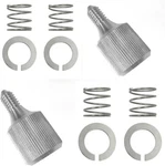 2PACK Knob Thumb Screw Compatible With Kitchenaid Mixers, Stainless Silver. Fixed Price $11.94.