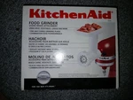 Kitchenaid Ksmfga Food Grinder Attachment - White. Fixed Price $29.49.