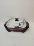 Oster CKSTSKFM12MR-TECO Titanium Infused Ceramic 1200W 12.5X16" Electric Skillet. Fixed Price $59.99.