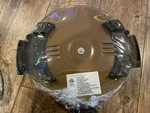 Cook's Essentials K51077: 12" Non-stick Rapid Electric Skillet With Lid Copper. Fixed Price $24.99.