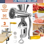 Hand Manual Meat Grinder Mincer Stuffer Sausage Pasta Filler Maker Machine Table. Fixed Price $25.48.