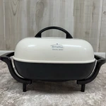 Vtg Rival Electric Skillet Non-stick Surface & Vented Glass Lid Model S12P. Fixed Price $35.99.