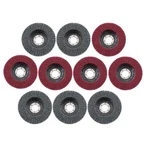 4.5 Inch Scour Flap Discs 320 Grit & 600 Angle Grinder Attachment -10 Pack. Fixed Price $18.85.