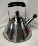 Vintage Farberware Teapot Kettle Stainless Steel 2 Qt Whistle #7035 With Lid. Fixed Price $31.99.