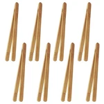 7 Inch Bamboo Kitchen Utensil Tongs, Reusable For Toast, K.... Fixed Price $14.56.