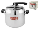 Lagostina Classica Pressure Cooker Pot, Stainless Steel, 9 Liters. Fixed Price $267.99.