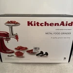 Kitchenaid Metal Food Grinder Stand Mixer Attachment Ksmmga Silver William Sonom. Fixed Price $79.99.