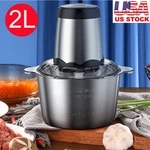 Food Processor Chopper Meat Grinder 2-SPEED 300W Electric Kitchen. Fixed Price $23.99.
